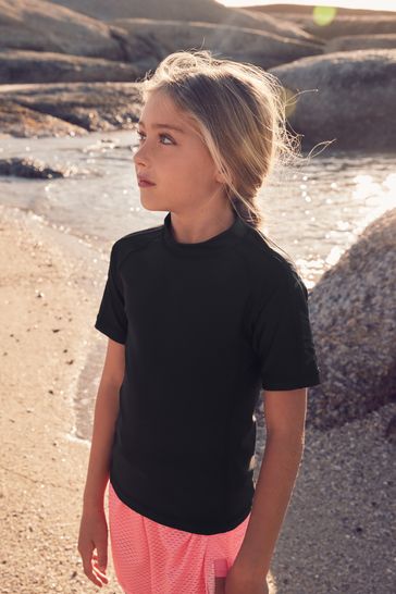 Black Rash Vest 3 16yrs