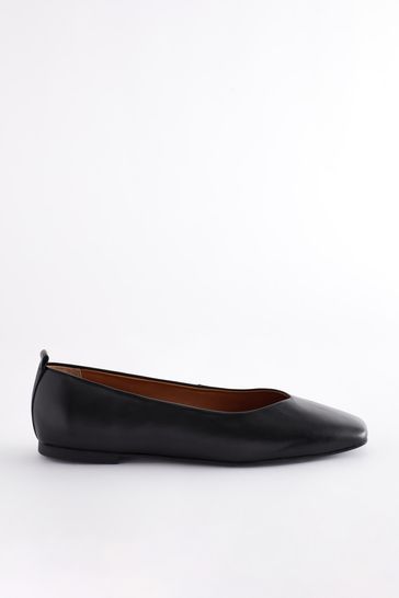 High cut ballerina shoes top