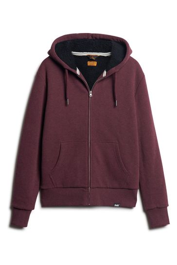 Buy Superdry Essential Borg Lined Zip Hoodie from Next Singapore