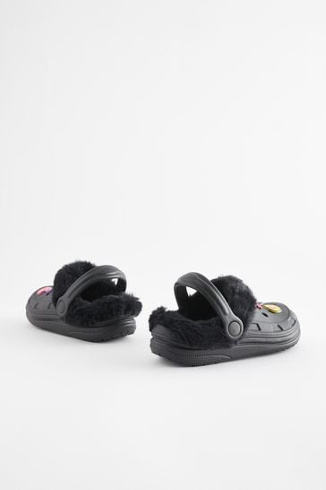 Slides with best sale fur inside