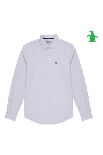 Buy Original Penguin Oxford Shirt In Bright White from Next Singapore