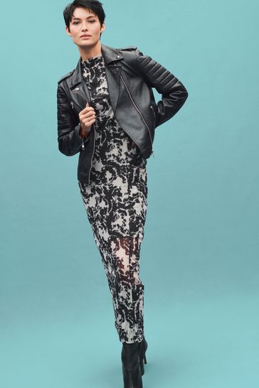 Buy Leather Biker Jacket from Next