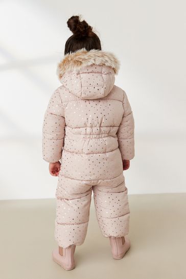 Next girls snow suit sale