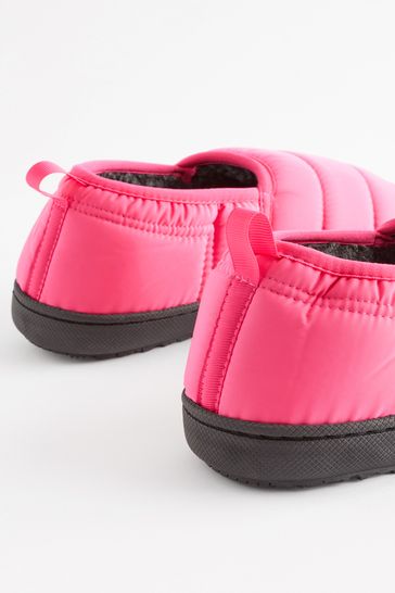 Quilted slippers best sale