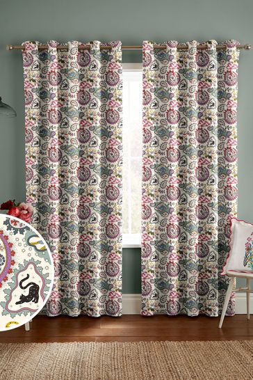Paisley curtains discount