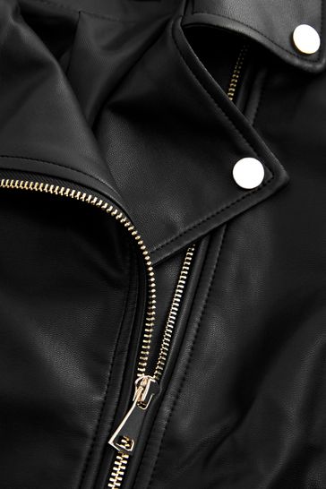 Faux leather jacket womens uk outlet