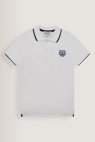 White kenzo hot sale polo shirt