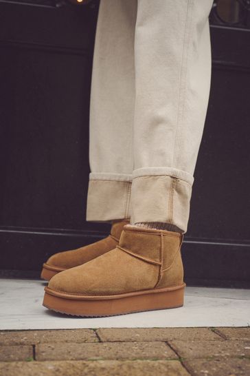 Next fur lined boots best sale