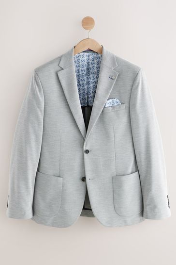 Buy Textured Jersey Blazer from Next