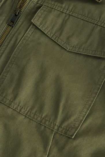 Mens utility outlet shacket
