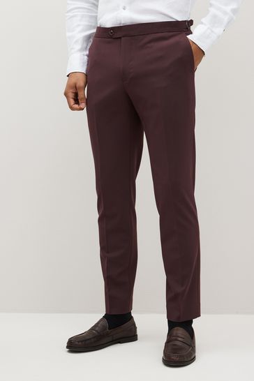Skinny stretch suit best sale trousers