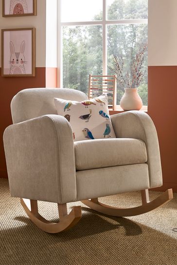 Beige rocking store chair nursery