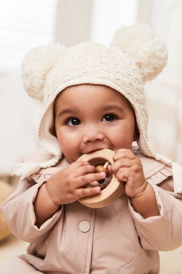 Baby girl trapper hat store