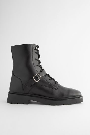 Forever comfort lace up boots on sale