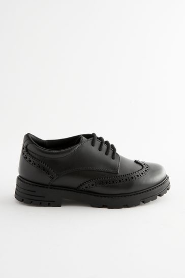 London rebel chunky lace up brogue discount