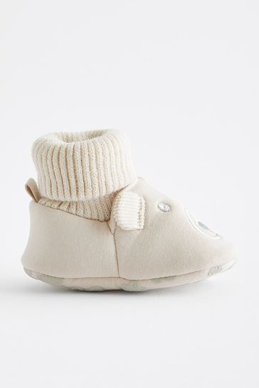Sock top baby booties outlet