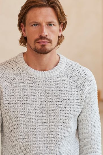Chenille mens sweater sale