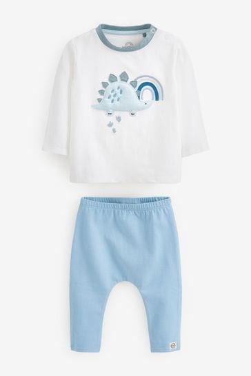 Blue dinosaur Baby T Shirts And Leggings Set 6 Pack