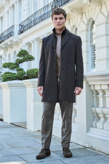Wool epsom coat best sale