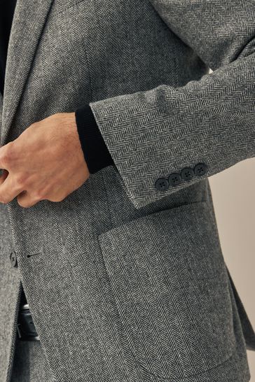 Slimfit on sale herringbone parka