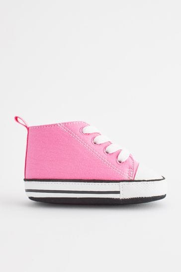 Hot pink store infant converse