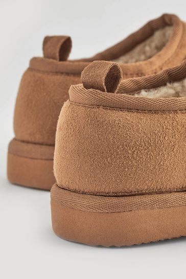 Slipper shoes with best sale fur