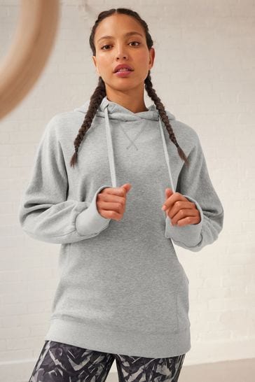 Buy Active Longline Overhead Hoodie from Next