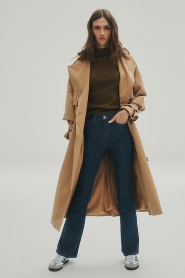 Showerproof discount trench coat