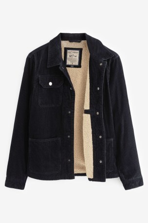 Corduroy jacket new arrivals with borg lining