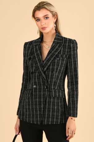 Tweed military jacket new arrivals
