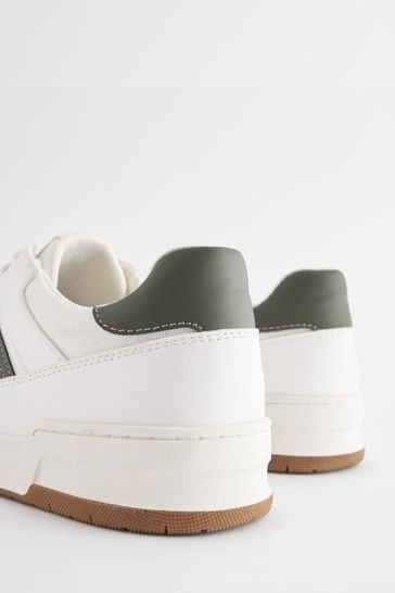 Smart white trainers outlet