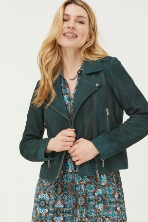 Fat face suede jacket