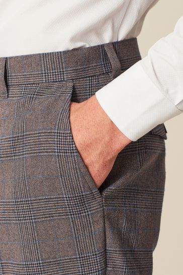 Tartan smart trousers top