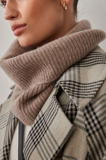 Cashmere snood cheap scarf