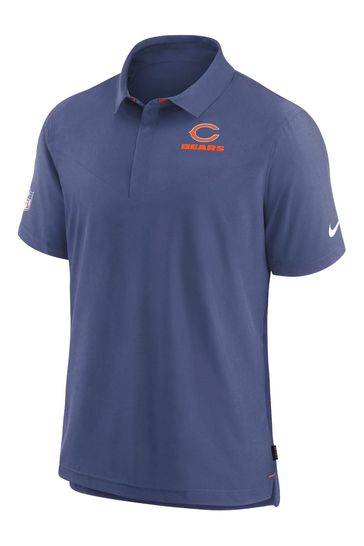 Reebok NFL Chicago Bears Team Vision Sideline Coaches Polo Shirt Large