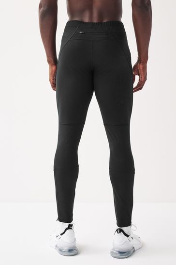 Black running store leggings uk