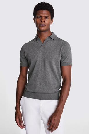 Buy MOSS Linen Blend Skipper Polo Shirt from the Laura Ashley online shop