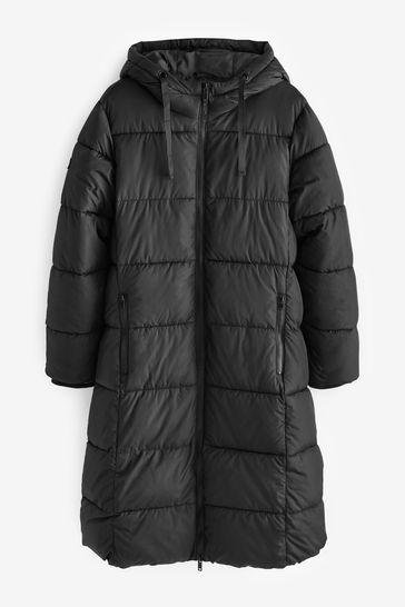 Gap Black Long Puffer Coat