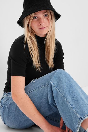 Buy Gap Ribbed Turtleneck Top from the 