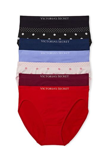 Buy Victoria's Secret Seamless High Leg Brief Knickers 7 Pack from the  Laura Ashley online shop