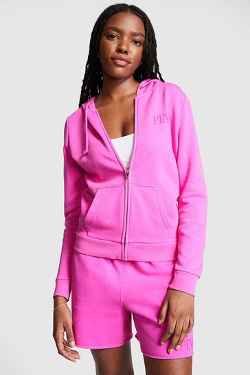 Buy Victoria's Secret PINK Fleece Zip Up Everyday Hoodie from the Laura  Ashley online shop