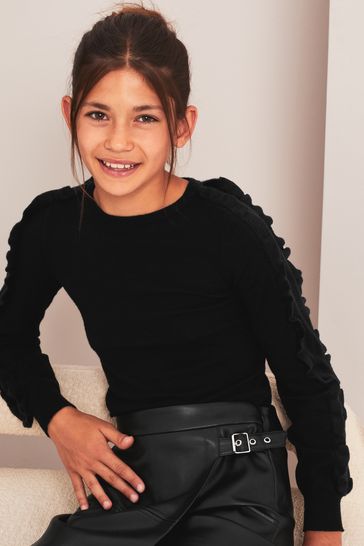 Buy Lipsy Frill Detail Jumper from the Laura Ashley online shop