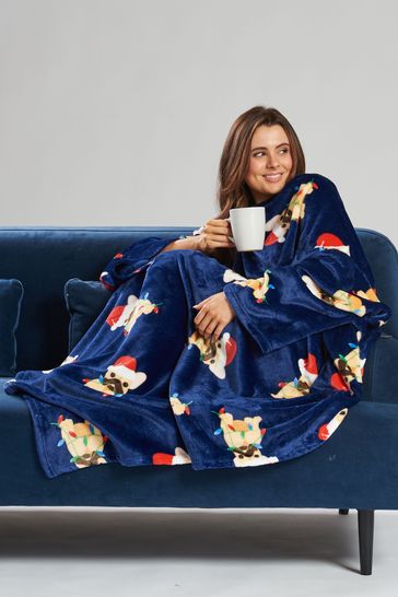 Ugg shop blanket blue
