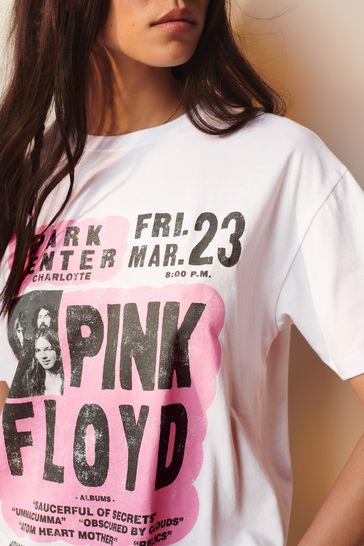 Buy License Pink Floyd 100 Cotton Band T Shirt from Next