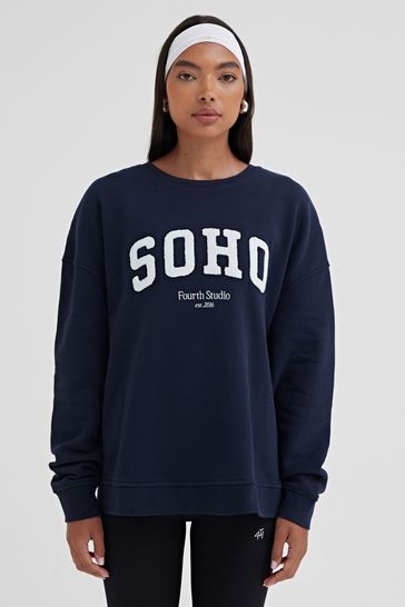 Buy 4th Reckless Boucle Soho Sweatshirt from the Laura Ashley