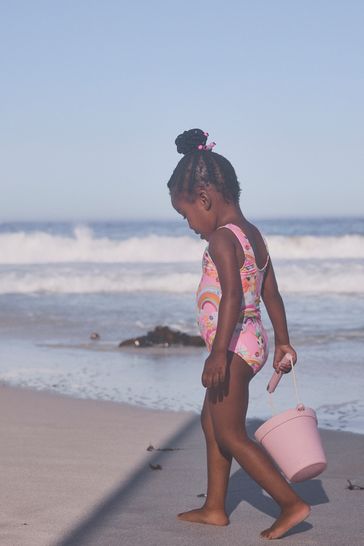 Pink Rainbow Unicorn Swimsuit 3mths 7yrs