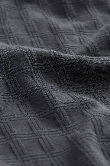 Charcoal Grey Texture T-Shirt