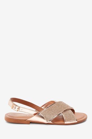 next rose gold sandals Off 53% - class