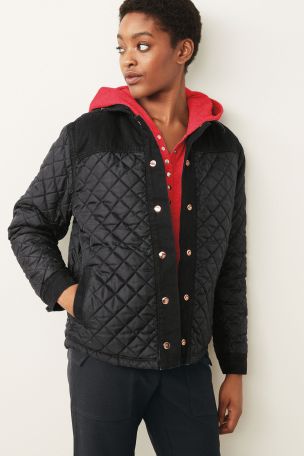 Buy Reversible Quilted Denim Jacket 