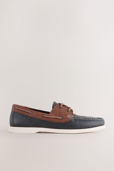 Buy Leather Boat Shoes from Next